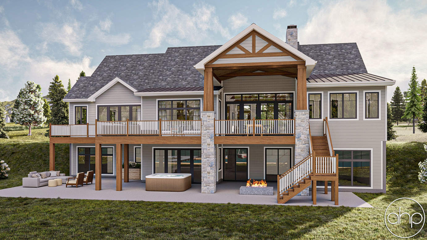 Beach-Lake Style House Plan | Loren Hills