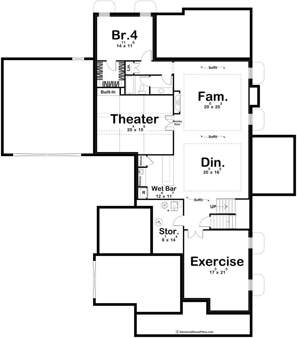 Traditional Style House Plan | Calderwood