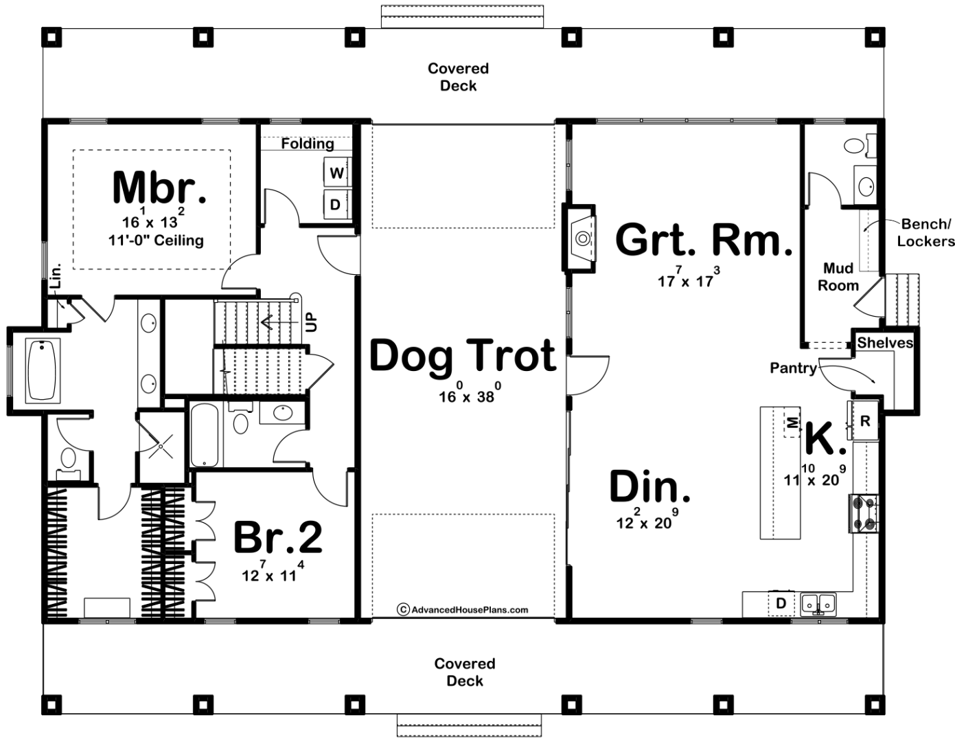 Dogtrot Cabin Floor Plans | Viewfloor.co