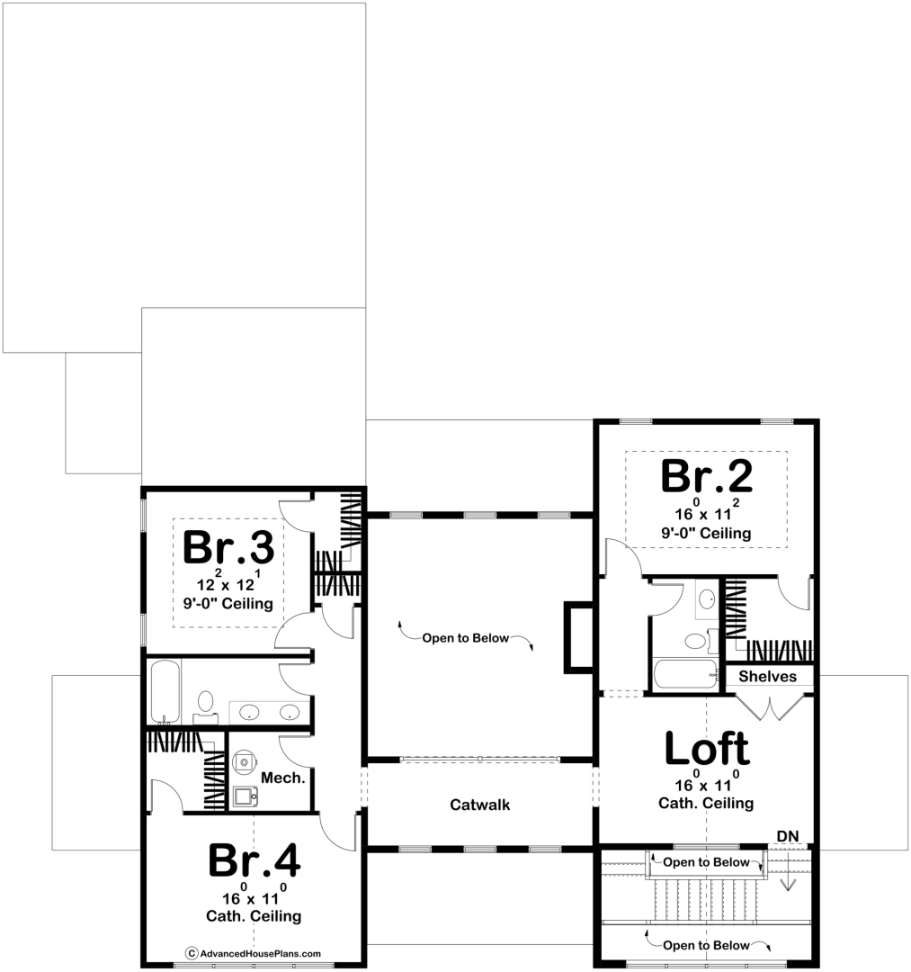 Modern Style House Plan | Hatfield Heights