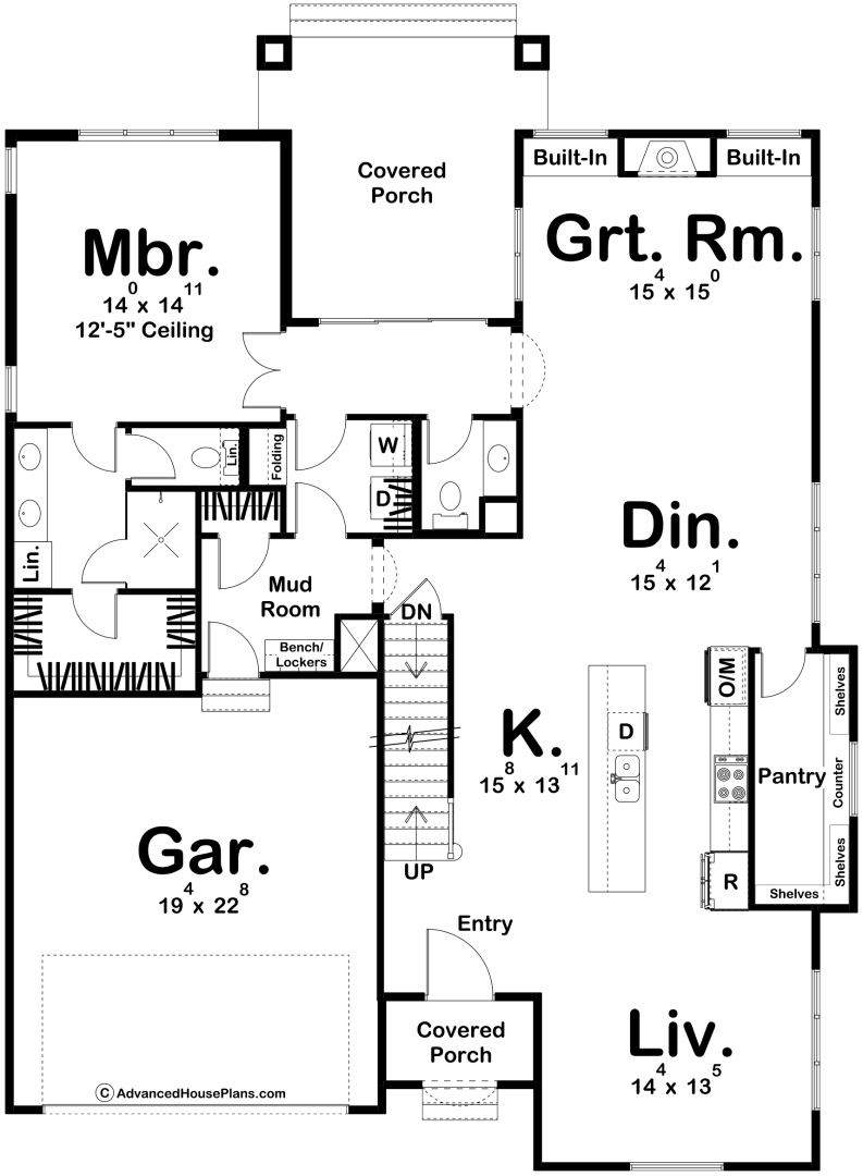 Modern Cottage Style House Plan | Santiago