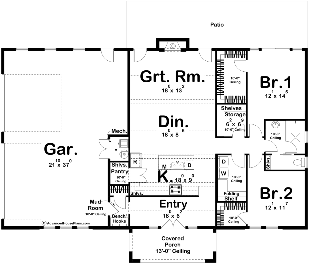 Barndominium Style House Plan | Winslow Pointe