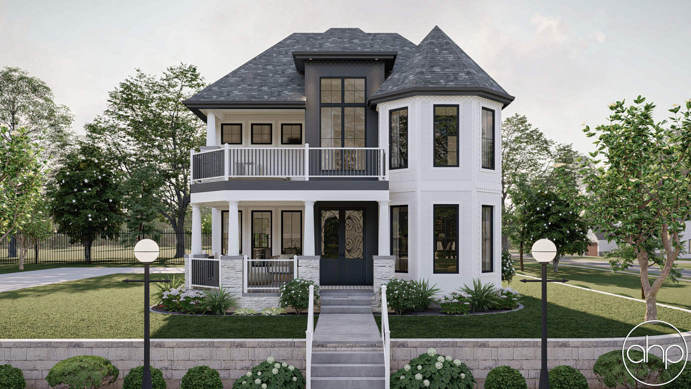 modern victorian home plans