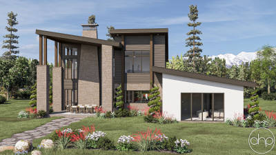 Maroon Bells Rendering